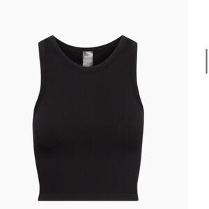 Aritzia Sunday Best black ribbed tank size medium never worn